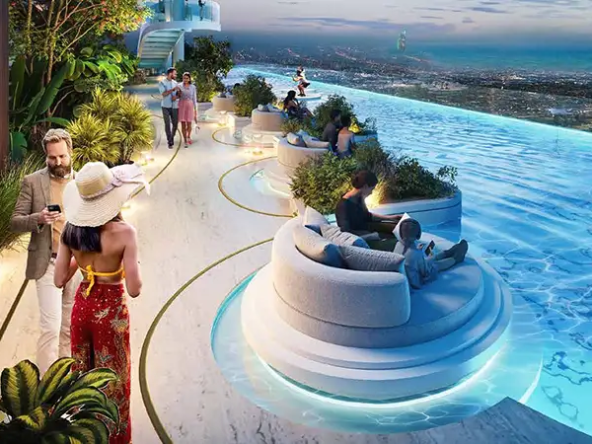 Safa Gate at Sheikh Zayed Road