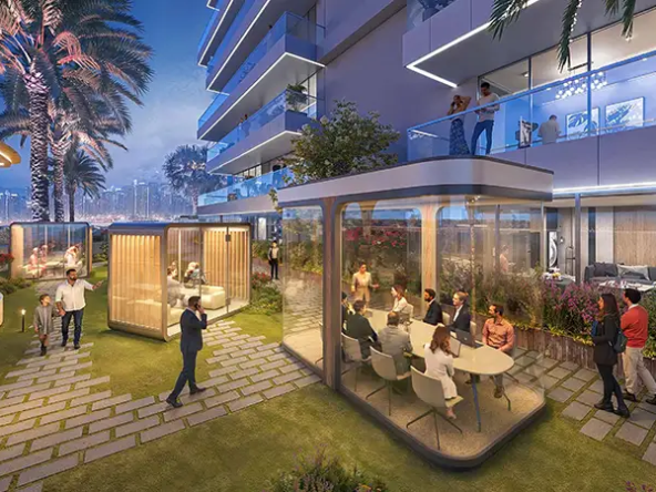 Safa Gate at Sheikh Zayed Road